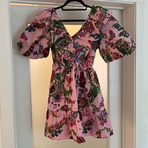 Mini dress by banjanan size small colorful